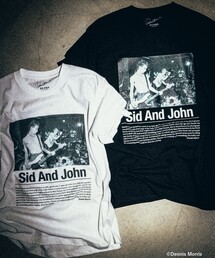 BEAMS | 【別注】Dennis Morris / Sid And John T-shirt(Tシャツ/カットソー)