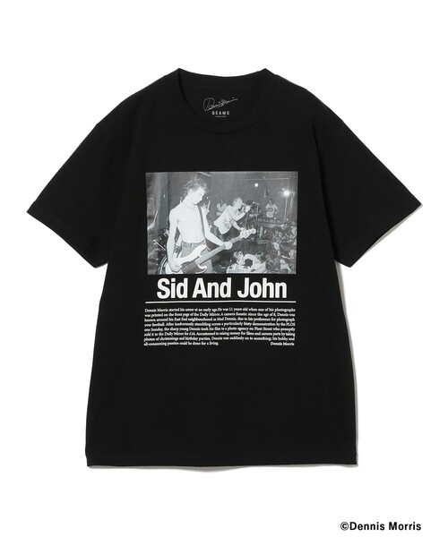 BEAMS（ビームス）の「【別注】Dennis Morris / Sid And John T-shirt（Tシャツ/カットソー・メンズ・ホワイト/ブラック・MEDIUM/LARGE/X-LARGE/XX-LARGE）」の13枚目の写真