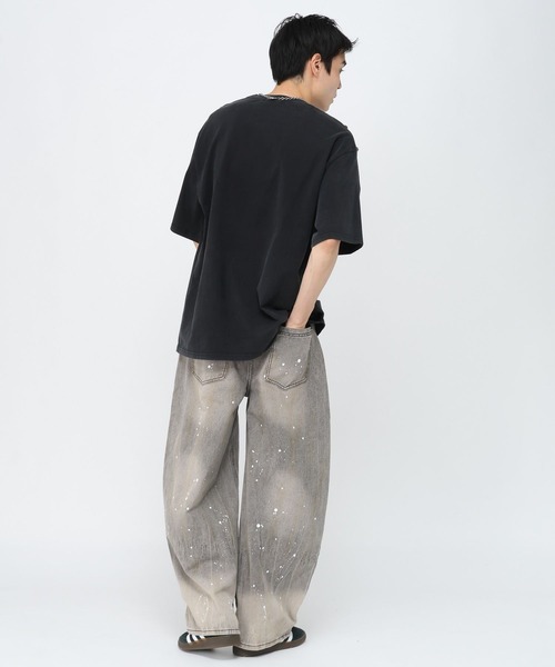 3.3 Field Trip （3.3フィールドトリップ）の「3.3 Field Trip／スタッズポイントＴ（Tシャツ/カットソー・メンズ・レッド/ブラック・LARGE/MEDIUM）」の5枚目の写真