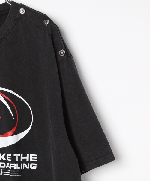 3.3 Field Trip （3.3フィールドトリップ）の「3.3 Field Trip／スタッズポイントＴ（Tシャツ/カットソー・メンズ・レッド/ブラック・LARGE/MEDIUM）」の17枚目の写真