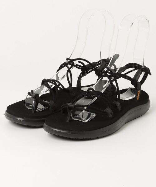 Teva(テバ)の「Teva テバ W VOYA INFINITY レディースサンダル【超軽量】(ウィメンズボヤインフィニティー) 1019622B BLK ブラック(サンダル・レディース・ブラック・23.0cm/24.0cm/25.0cm)」の1枚目の写真