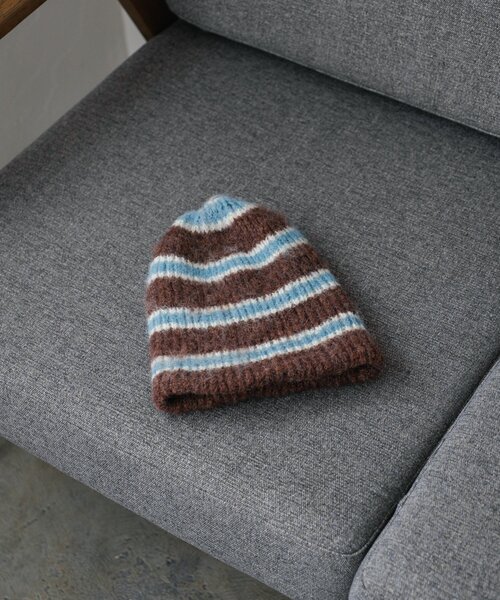 ボーダーニット帽（ニットキャップ/ビーニー）｜Kastane（カスタネ）の