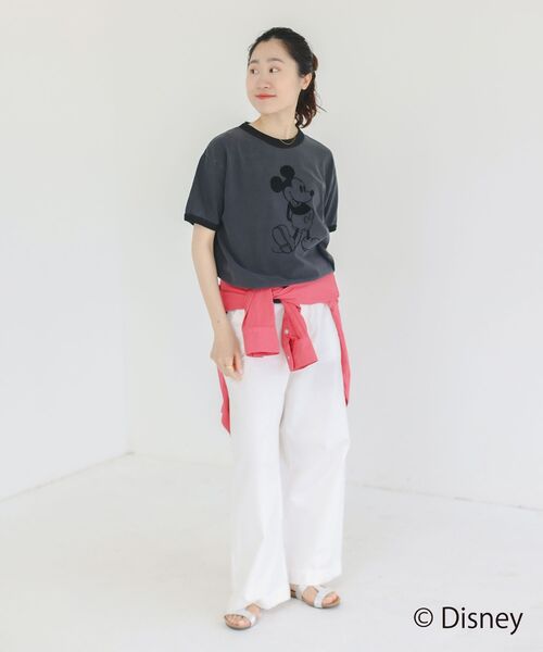 le.coeur blanc / ルクールブラン GOOD ROCK SPEED/MICKEY/リンガーTシャツ ルクールブラン le.coeur blanc GOOD ROCK SPEED/MICKEY Tシャツ