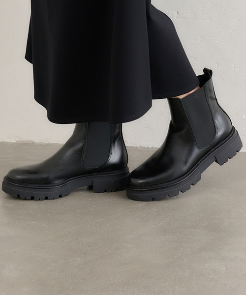 ENESS/エネス サイドゴアショートブーツ（ブーツ）｜U by SPICK&SPAN