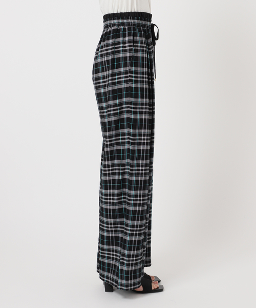 ダブルベルトチェックパンツ（その他パンツ）｜B.C STOCK（ベー