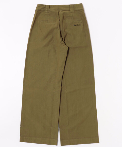 BOBO CHOSES（ボボショーズ）の「Pleated wide-leg pants（その他パンツ・レディース・カーキ・S/M/L/XL/XS）」の7枚目の写真