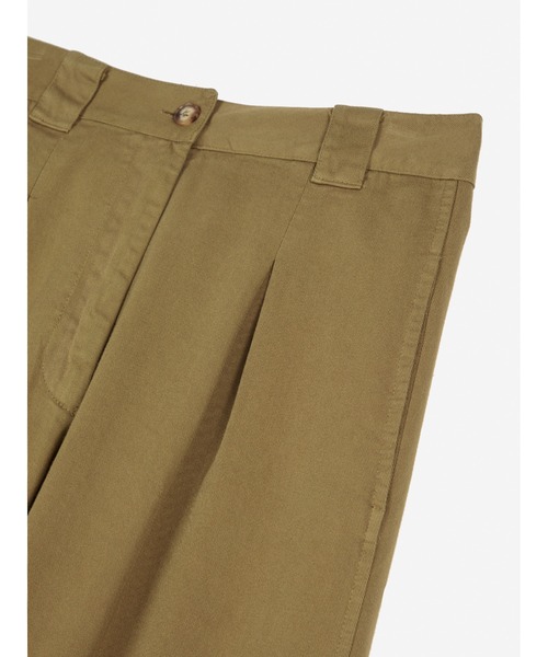 BOBO CHOSES（ボボショーズ）の「Pleated wide-leg pants（その他パンツ・レディース・カーキ・S/M/L/XL/XS）」の3枚目の写真