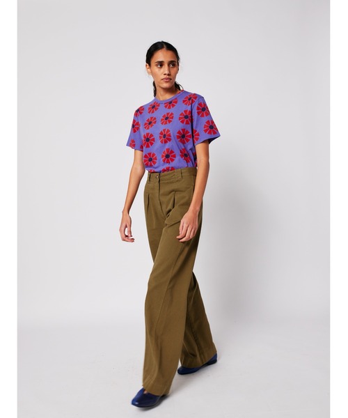 BOBO CHOSES（ボボショーズ）の「Pleated wide-leg pants（その他パンツ・レディース・カーキ・S/M/L/XL/XS）」の17枚目の写真