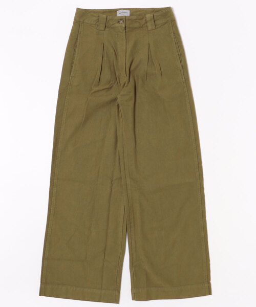 BOBO CHOSES（ボボショーズ）の「Pleated wide-leg pants（その他パンツ・レディース・カーキ・S/M/L/XL/XS）」の8枚目の写真