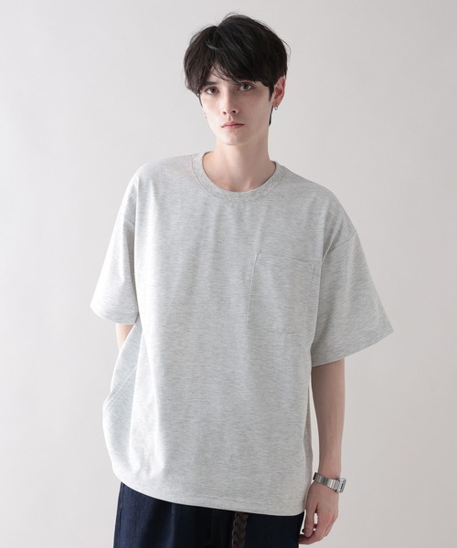 RAGEBLUE（レイジブルー）の「【MILLION DRY/ミリオンドライ】ドローストリング/オーバーサイズTシャツ（Tシャツ/カットソー・メンズ・ブラック/その他4/ネイビー・MEDIUM/LARGE）」の6枚目の写真