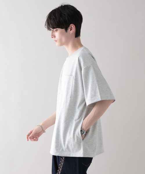 RAGEBLUE（レイジブルー）の「【MILLION DRY/ミリオンドライ】ドローストリング/オーバーサイズTシャツ（Tシャツ/カットソー・メンズ・ブラック/その他4/ネイビー・MEDIUM/LARGE）」の7枚目の写真