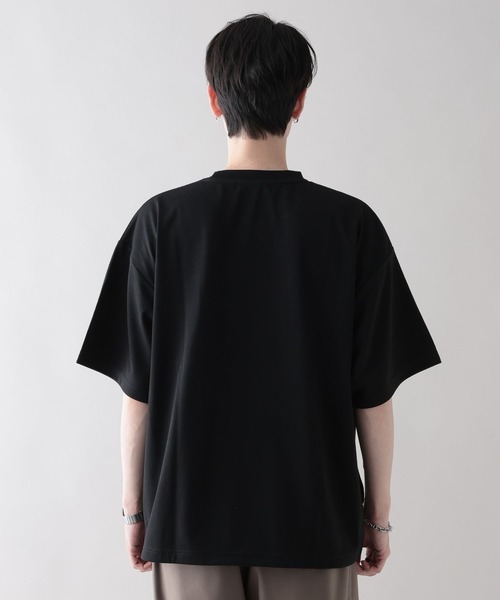 RAGEBLUE（レイジブルー）の「【MILLION DRY/ミリオンドライ】ドローストリング/オーバーサイズTシャツ（Tシャツ/カットソー・メンズ・ブラック/その他4/ネイビー・MEDIUM/LARGE）」の20枚目の写真