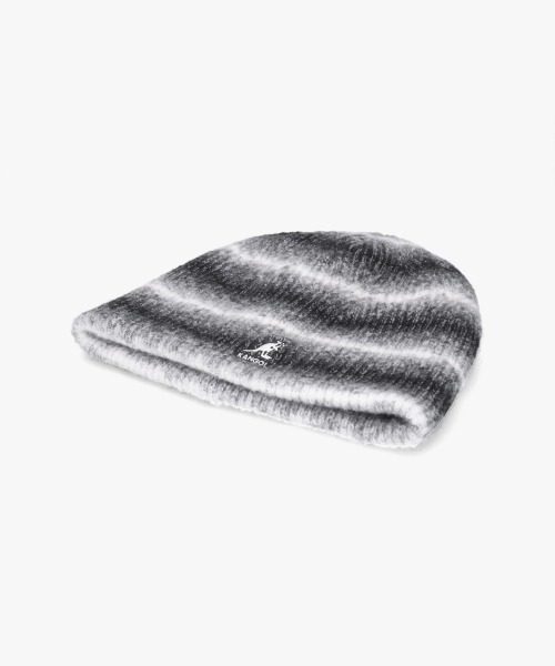 KANGOL(カンゴール)の「KANGOL HEATHERED 2-WAY BEANIE / カンゴール(ニットキャップ/ビーニー・レディース・インディゴブルー/グリーン/ブラック/ライトブラウン・ONE SIZE)」の10枚目の写真