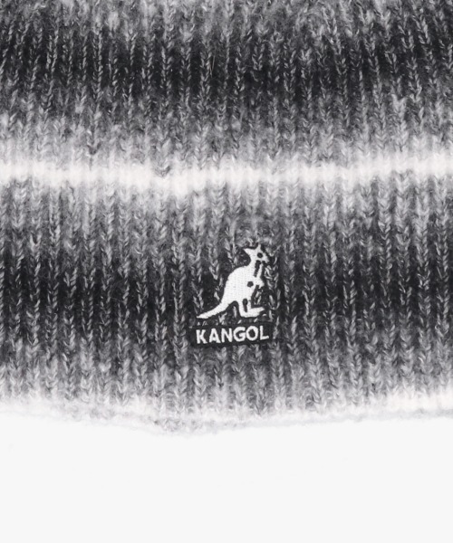KANGOL(カンゴール)の「KANGOL HEATHERED 2-WAY BEANIE / カンゴール(ニットキャップ/ビーニー・レディース・インディゴブルー/グリーン/ブラック/ライトブラウン・ONE SIZE)」の11枚目の写真