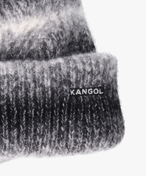 KANGOL(カンゴール)の「KANGOL HEATHERED 2-WAY BEANIE / カンゴール(ニットキャップ/ビーニー・レディース・インディゴブルー/グリーン/ブラック/ライトブラウン・ONE SIZE)」の14枚目の写真