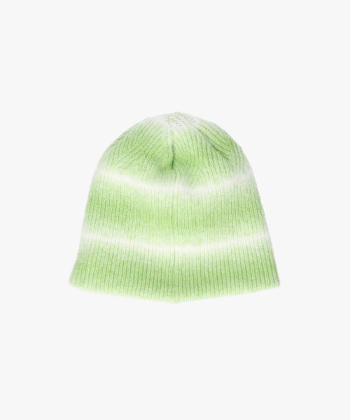 KANGOL(カンゴール)の「KANGOL HEATHERED 2-WAY BEANIE / カンゴール(ニットキャップ/ビーニー・レディース・インディゴブルー/グリーン/ブラック/ライトブラウン・ONE SIZE)」の7枚目の写真