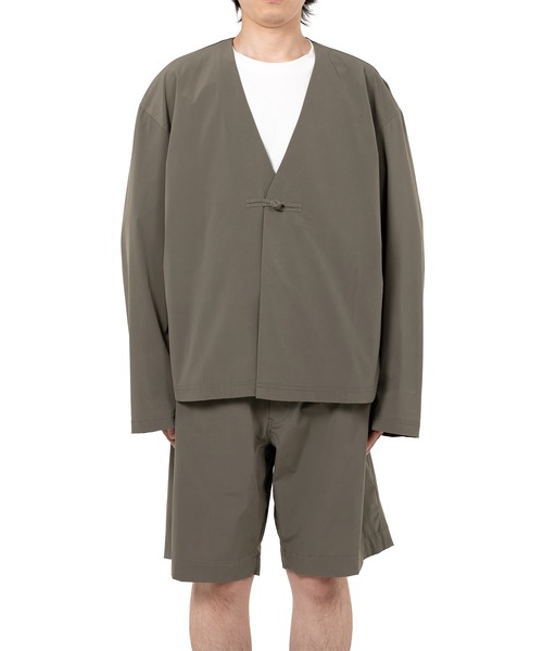 N.Hoolywood x Mendrill Collarless Jacket(ノーカラージャケット N.Hoolywood x Mendrill Collarless Jacket(ノーカラージャケット