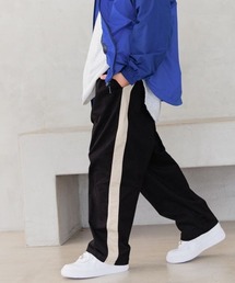 BAYFLOW | [4ポケット付☆通学にも♪]ラインワイドパンツ(KIDS)(その他パンツ)