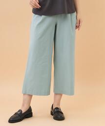 Reflect（リフレクト）の「【お腹・腰周りすっきり見え◎】ストレッチワイドクロップドパンツ（その他パンツ）」