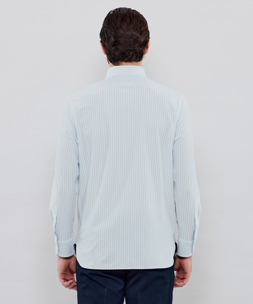 MACKINTOSH LONDON(マッキントッシュ ロンドン)の「【FLEX JERSEY】カラードストライプジャージーシャツ(シャツ/ブラウス・メンズ・ブルー/グリーン系その他5・XL/L/M/S)」の14枚目の写真