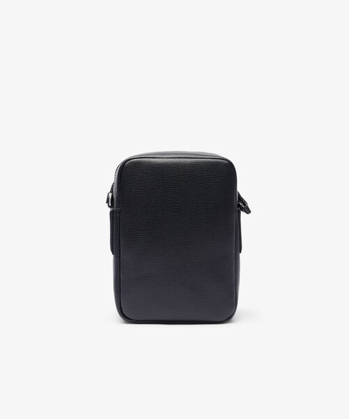 LACOSTE(ラコステ)の「オシアン レザーサッチェルバッグ(ショルダーバッグ・メンズ・ブラック/モスグリーン・FREE)」の16枚目の写真