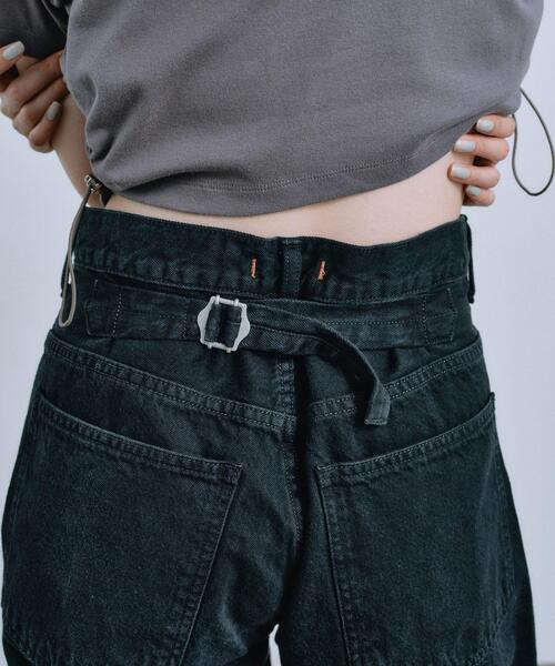 CODE A（コードエー）の「NEEDBY heritage｜KOH（デニムパンツ・レディース・ブルー系その他/ブラック・25/24/23）」の5枚目の写真