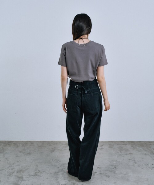 CODE A（コードエー）の「NEEDBY heritage｜KOH（デニムパンツ・レディース・ブルー系その他/ブラック・25/24/23）」の8枚目の写真