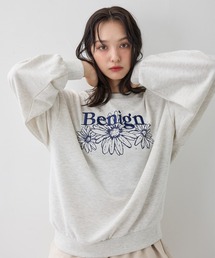 【WEB限定】フラワーロゴスウェット