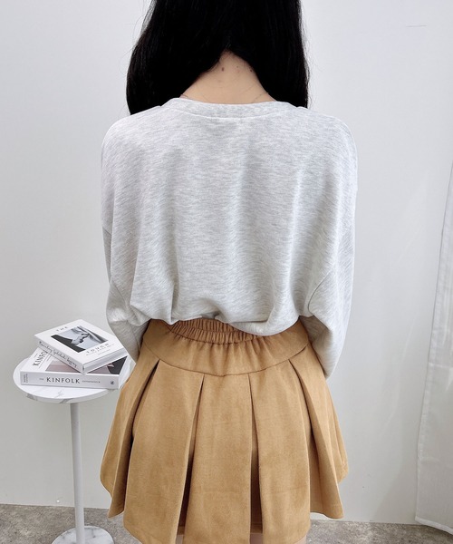 INGNI(イング)の「【WEB限定】フラワーロゴスウェット(スウェット・レディース・グレー×ホワイト/ホワイト×ピンク/ブラック×ピンク/ベージュ系その他・M)」の20枚目の写真