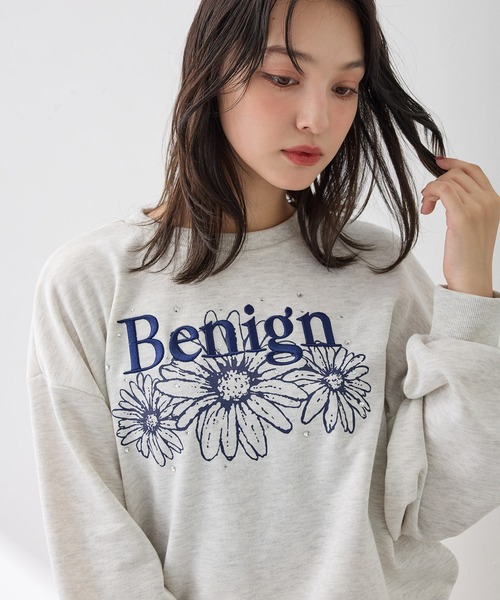 【新品】LARDINI NO RAIN NO FLOWER スウェット ラルディーニ クルーネッスウェット/コットンジャージー/NO RAIN