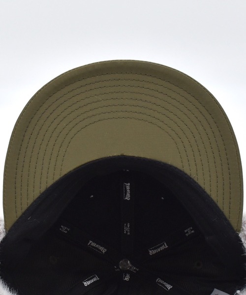 THRASHER（スラッシャー）の「THRASHER/スラッシャー キャップ フライトキャップ 撥水25TH-C50（キャップ・メンズ・カーキ/ブラック・FREE）」の11枚目の写真
