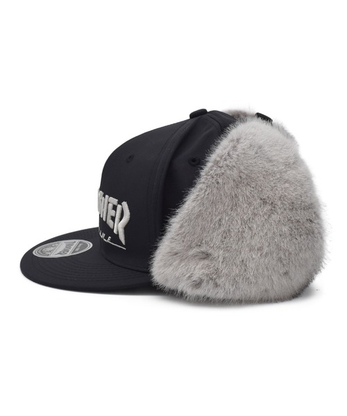 THRASHER（スラッシャー）の「THRASHER/スラッシャー キャップ フライトキャップ 撥水25TH-C50（キャップ・メンズ・カーキ/ブラック・FREE）」の7枚目の写真