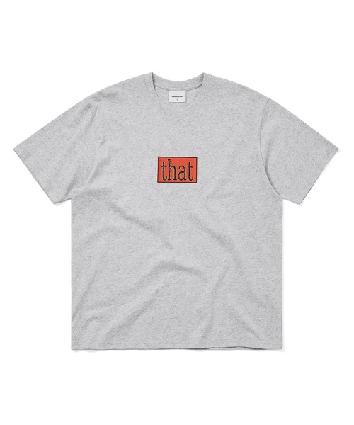 that Glitched Logo Tee（Tシャツ/カットソー
