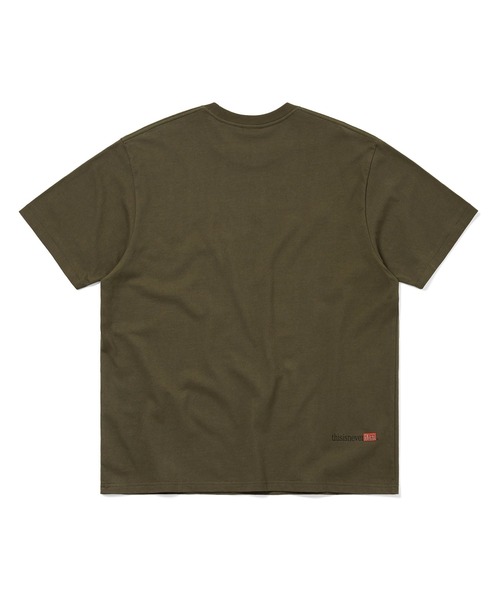 thisisneverthat(ディスイズネバーザット)の「that Glitched Logo Tee(Tシャツ/カットソー・メンズ・ホワイト/オリーブ/ヘザーグレー・S/M/L/XL)」の9枚目の写真