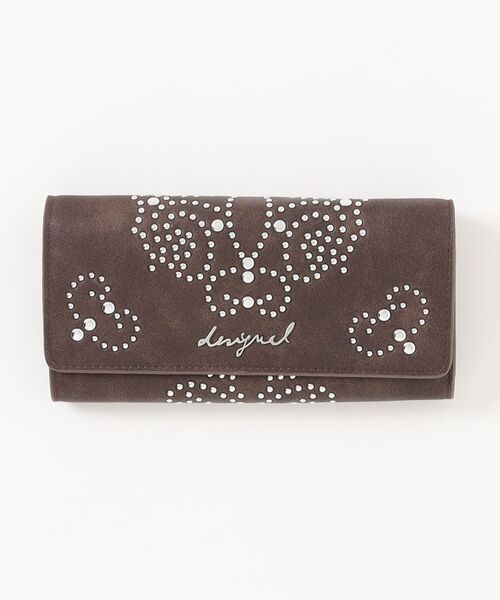 大きなスタッズ付き財布
