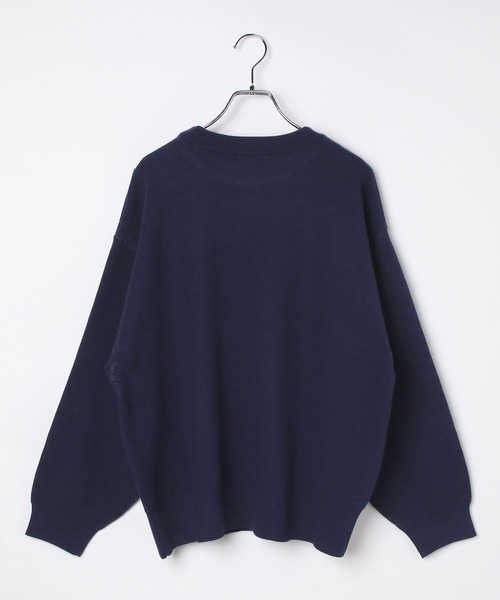 LEPSIM（レプシィム）の「12ゲージアソートロゴプルオーバー2　532508（ニット/セーター・レディース・ボルドー/グレー/オフホワイト/ネイビー・FREE）」の5枚目の写真