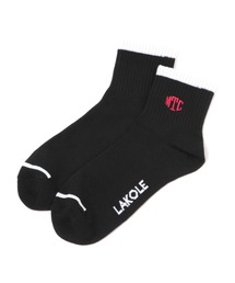 LAKOLE | ショートオーバルロゴソックス / 581592(ソックス/靴下)