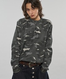 【新色追加】ASSORT DRAW CODE HENRY NECK THERMAL LONG SLEEVE / アソートドローコードヘンリーネックサーマルロングスリーブ