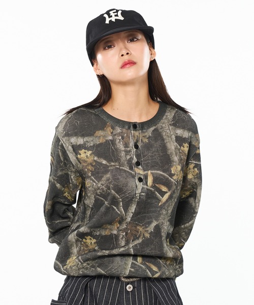 新色追加】ASSORT DRAW CODE HENRY NECK THERMAL LONG SLEEVE