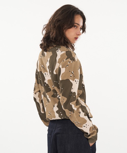 新色追加】ASSORT DRAW CODE HENRY NECK THERMAL LONG SLEEVE