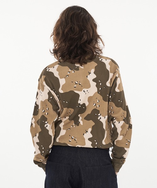 新色追加】ASSORT DRAW CODE HENRY NECK THERMAL LONG SLEEVE