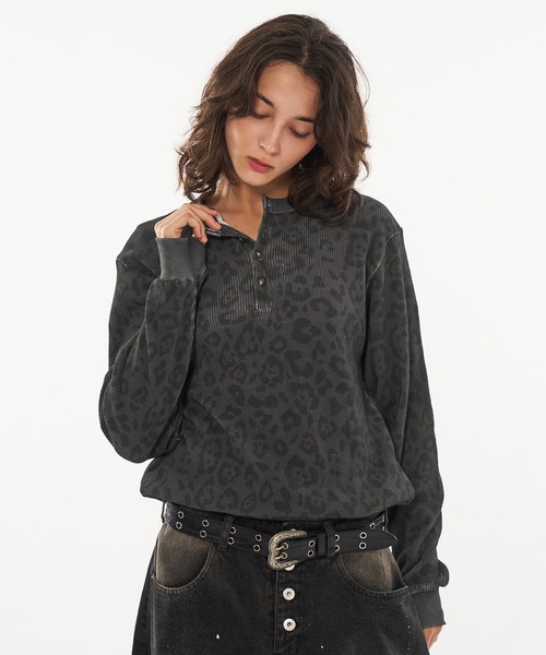 新色追加】ASSORT DRAW CODE HENRY NECK THERMAL LONG SLEEVE