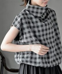 ボトルネックプルオーバー」に該当するブラック/黒色系の