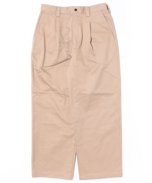 COMME CA ISM（コムサイズム）の「USAコットン×SOLOTEXチノ（チノパンツ・メンズ・ベージュ/ブラック・MEDIUM/LARGE/SMALL）」の2枚目の写真