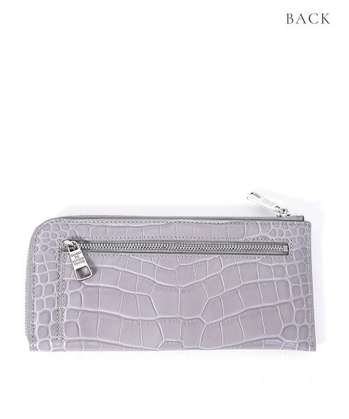 キャリー L字長財布 イタリアンクロコ型押しレザーVer.（財布）｜SALON