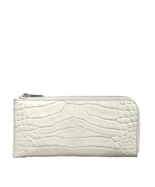 キャリー L字長財布 イタリアンクロコ型押しレザーVer.（財布）｜SALON
