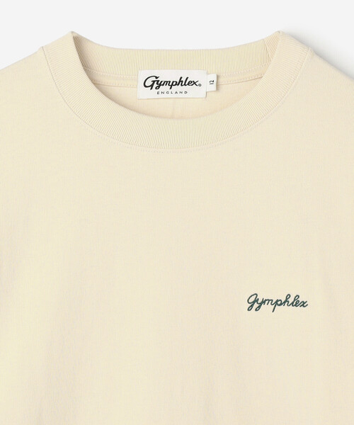 GYMPHLEX(ジムフレックス)の「Gymphlex | コットンジャージー クルーネック長袖Tシャツ WOMEN(Tシャツ/カットソー・レディース・サックスブルー/アイボリー・12)」の5枚目の写真