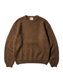 TOWNCRAFT / タウンクラフト MOHAIR SHAGGY CREW SWEATER モヘア シャギークルーネックセーター