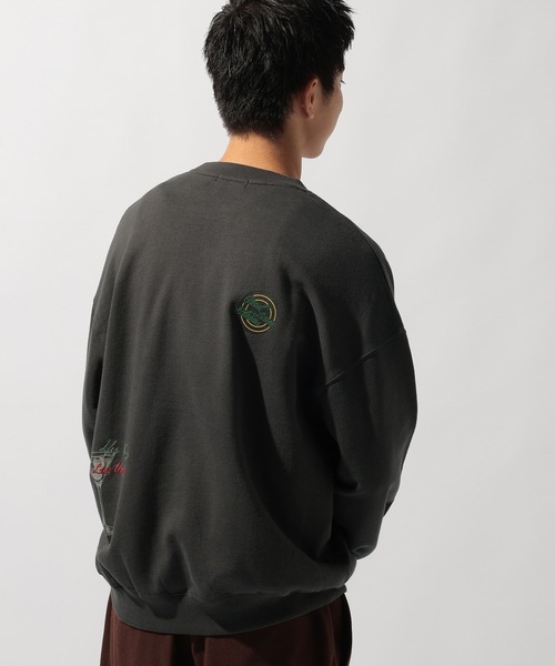 niko and...（ニコアンド）の「スーベニアクラフトスウェット（スウェット・メンズ・アイボリー/ブルー/チャコール/ブラウン・MEDIUM/LARGE）」の7枚目の写真