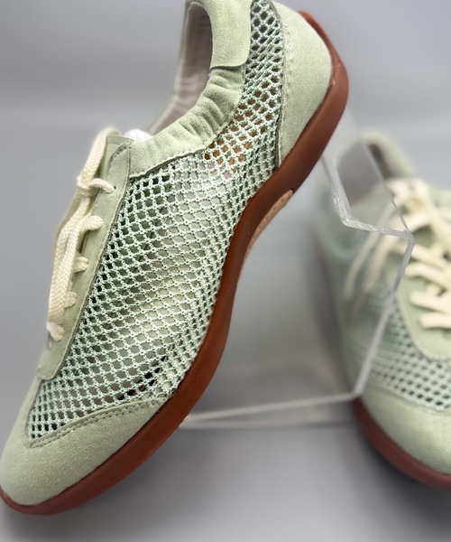 メッシュローヒールスニーカー